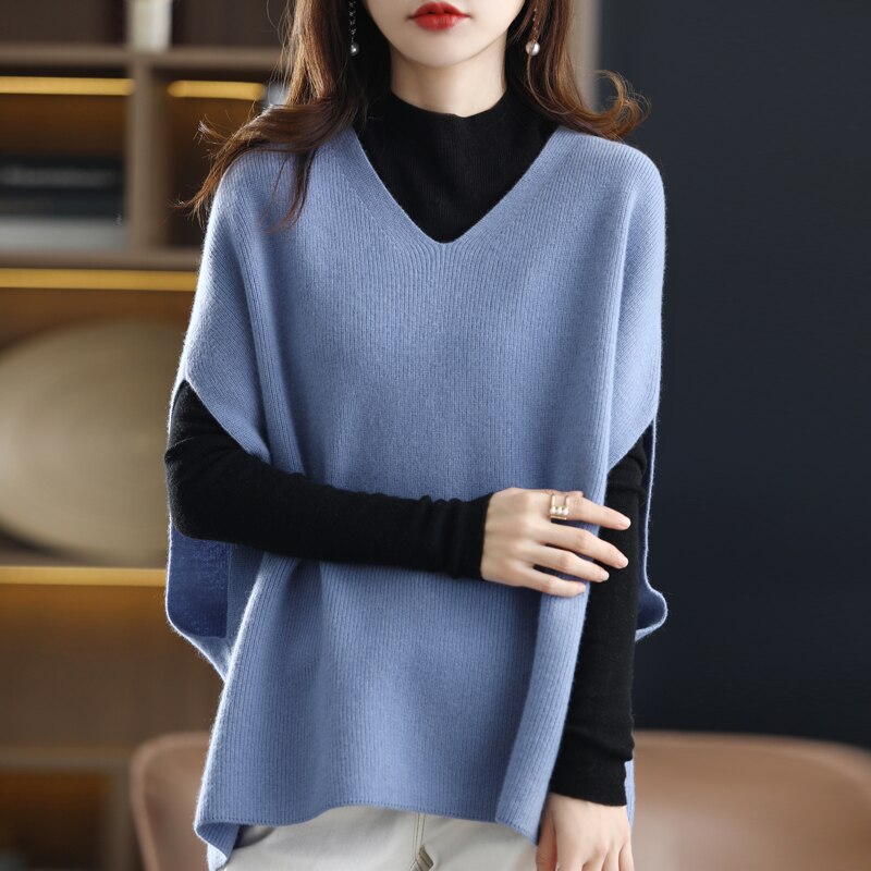 A luxurious V-neck Cashmere sweater can make anyone feel like a million bucks.