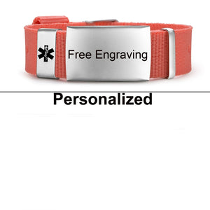 Customizable medical alert bracelet