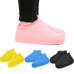 Colorful waterproof rain shoes...