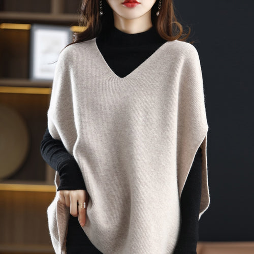 A luxurious V-neck Cashmere sweater can make anyone feel like a million bucks.
