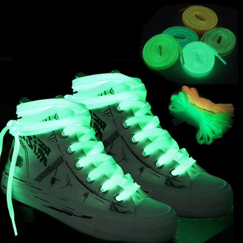 Glow in the dark Tennis shoelaces